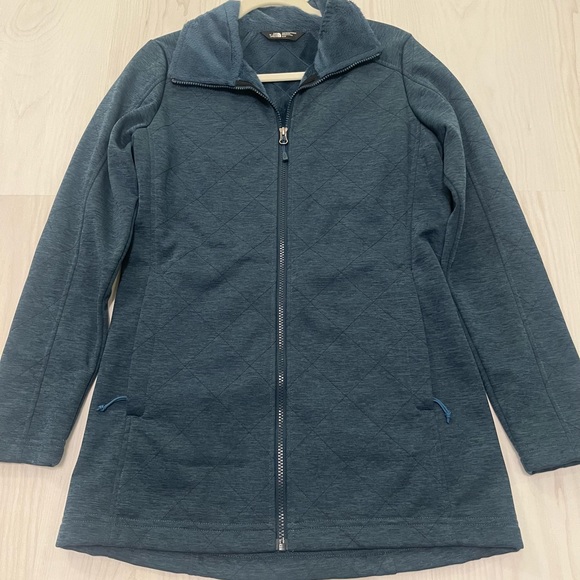 Womens The North Face Green Medium Length Faux Fur Lined
Jacket sz Medium - Picture 2 of 6